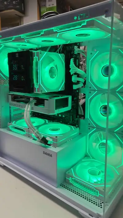 PC GAMING i7-14700K RTX5060 8Go 32GB DDR4 1TB NVMe - NEUF, Blanc, View more
