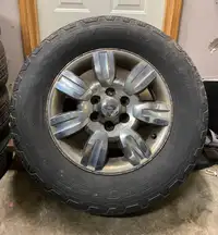 Ford F-150 tires on rims 