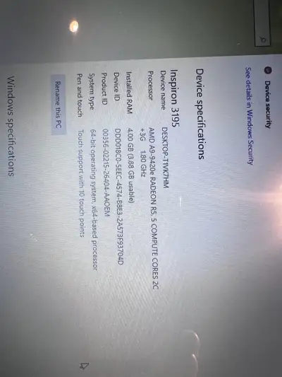 Dell Inspiron 3195 3 in 1, View more