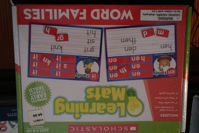Scholastic Learning Mats Word Families K-2, View more