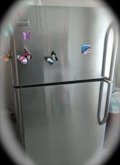 Fridge Stove COMBO Frigidaire Stainless Steel Flat Top Stove & F, View more