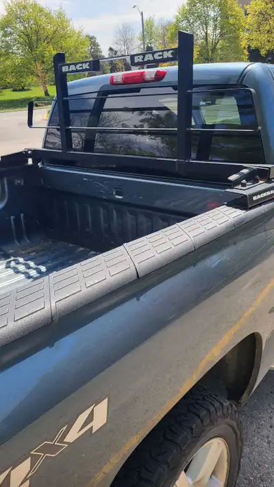 Back rack head ache rack for 07-13 Silverado. Comes with high rise tonneau cover mounts so you can s...