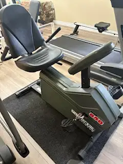 Recumbent exercise bike, View more