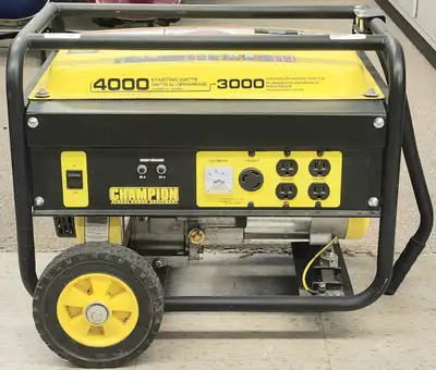 Champion 4000/3000W Gas Portable Generator, View more