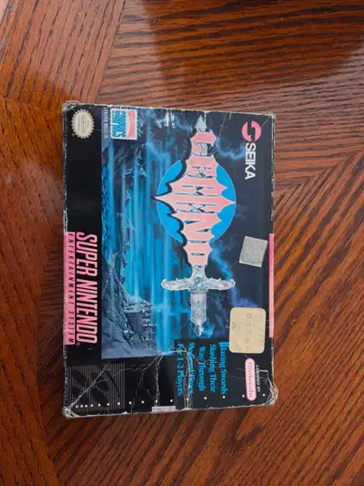 Legend (SNES)-Jeu rare/Rare game, View more
