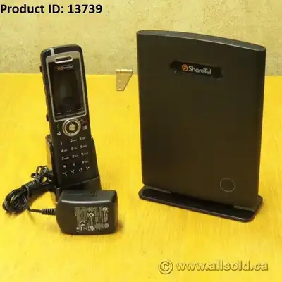 ShoreTel IP930D 3-Line DECT Cordless IP Office Phone, View more