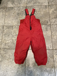 Baby GAP Red Snow Pants - Size 2