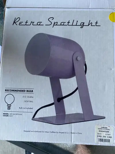 New - Urban Outfitters Retro Spotlight, View more