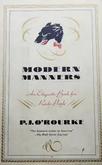 Modern Manners; An Etiquette Book for Rude People - first ed.