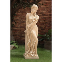 Lady with Flowers Garden Statue - BRAND NEW