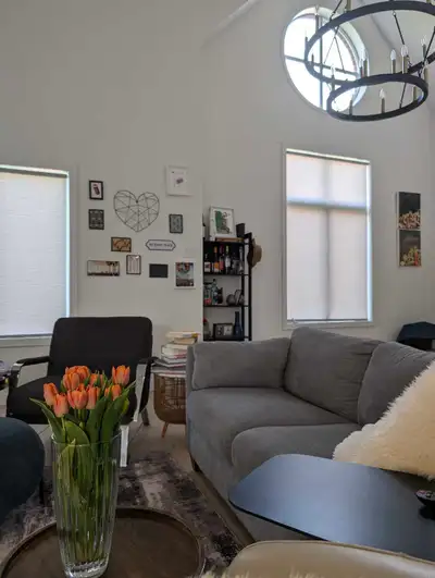 grey 3 seater mobilia couch , View more