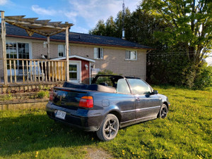 2001 Volkswagen Cabrio Mag, siège de cuire, 