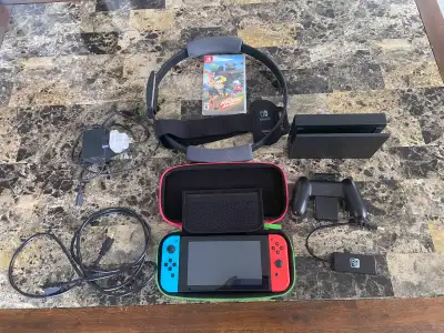 Nintendo Switch with Ring Fit Adventure + 256GB MicroSD Card, View more
