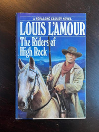 The Riders of High Rock by Louis L'Amour Hardcover Book