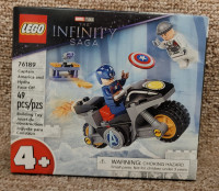 Lego Marvel # 76189 : Captain America and Hydra Agent Face-Off