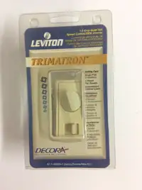 New Leviton Combination Fan Speed Control/Light Dimmer