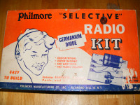 Vintage Philmore Selective Radio Kit Model - VC 1000 - 1950
