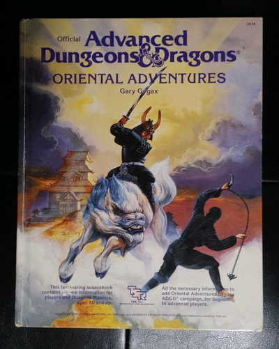 ADVANCED DUNGEONS & DRAGONS ORIENTAL ADVENTURES 1985, View more