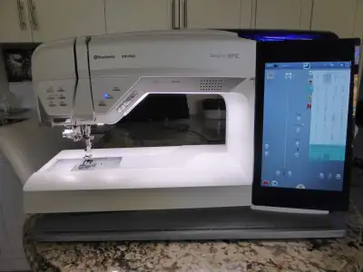 Husqvarna Epic  1 Sewing and Embroidery Machine, View more