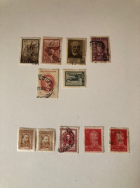 Vintage and valuable Argentina stamps