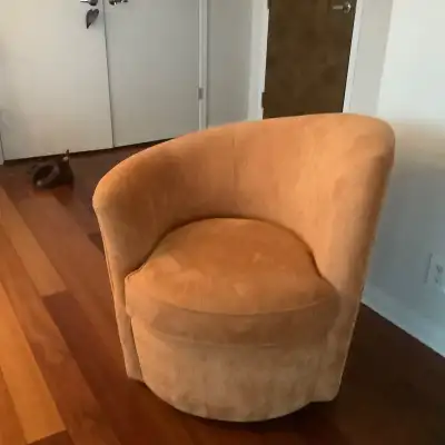 2 accent swivel chairs, View more