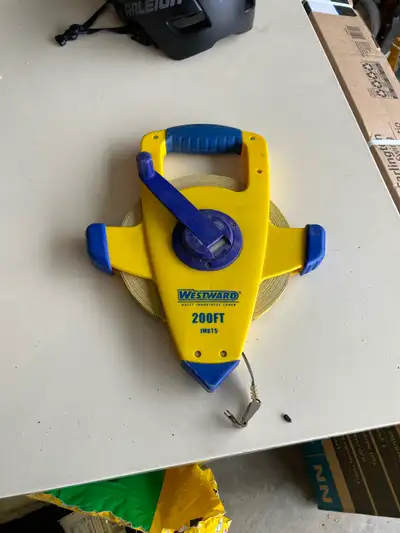 200 foot westward tape measure like new $40 obo, View more
