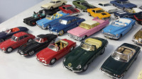 Die cast car units/collections