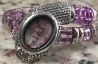 Runpo Quartz Snake Bracelet Women's Watch (Needs New Batteries)