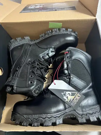 STEEL TOE Men’s 7.5W Military Style Safety Shoe, View more