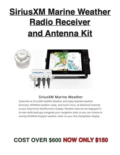 Subscribe to SiriusXM Satellite Weather and enjoy detailed weather forecasts, NOWRad weather radar,...