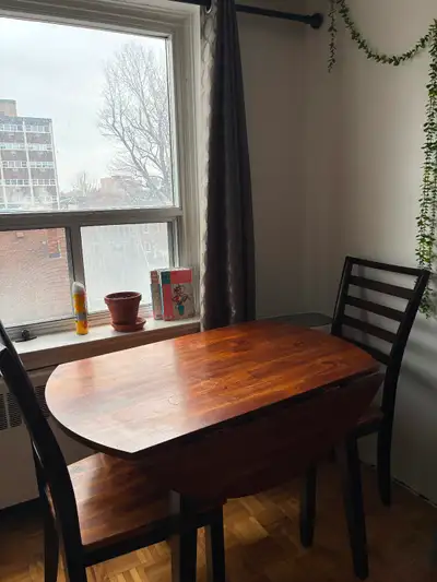 Table and chairs, View more