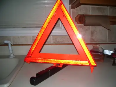 Safety Triangle - Reflective, View more