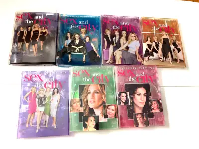 DVD SET x 7, Complete Series, Sex and the City, Seasons 1,2,3,4,5, and 6