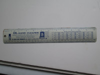 12 inch metal ruler