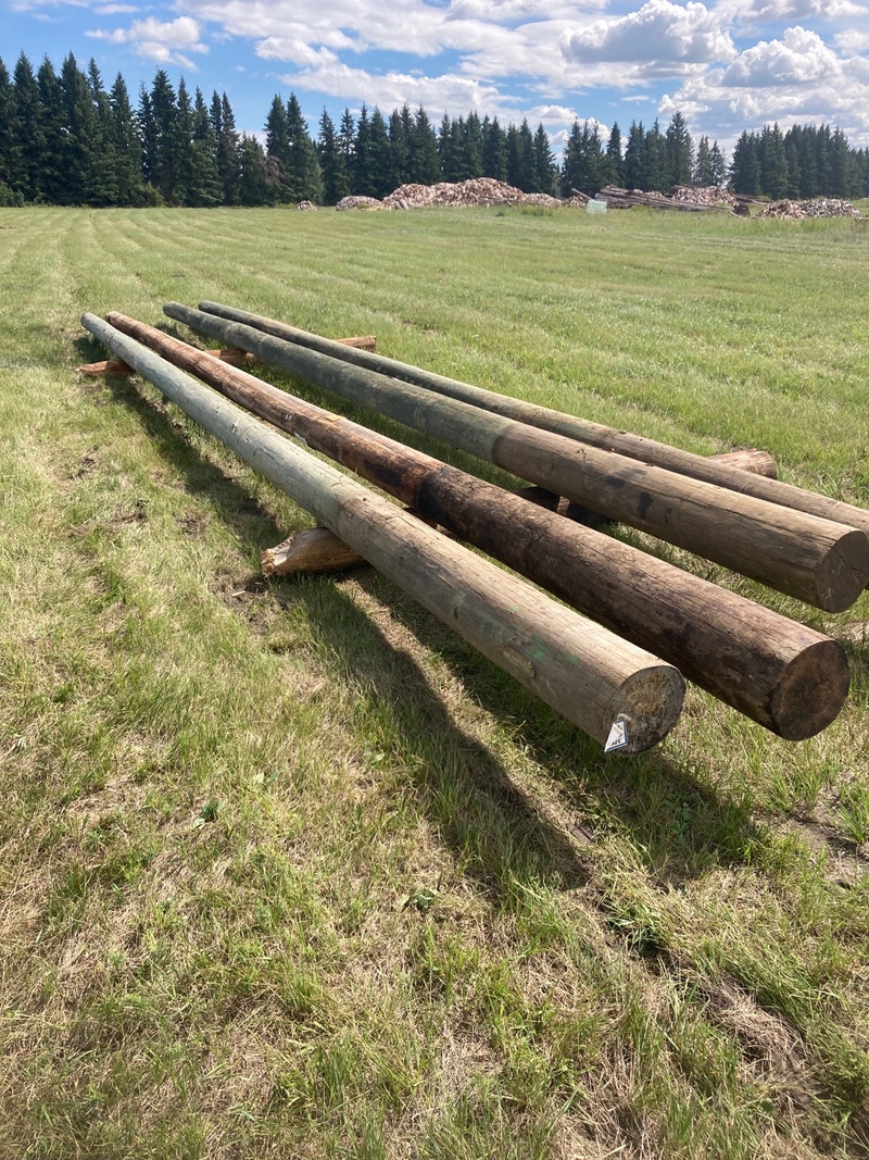 Power poles, gate posts and more! Decks & Fences Edmonton Kijiji