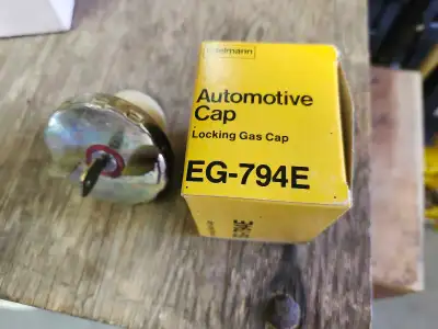 I have two gas tank caps available. One is an Edelman locking gas cap, model EG-794E, still in its o...