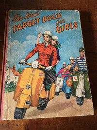 Vintage Children's Book - The New Target Book for Girls