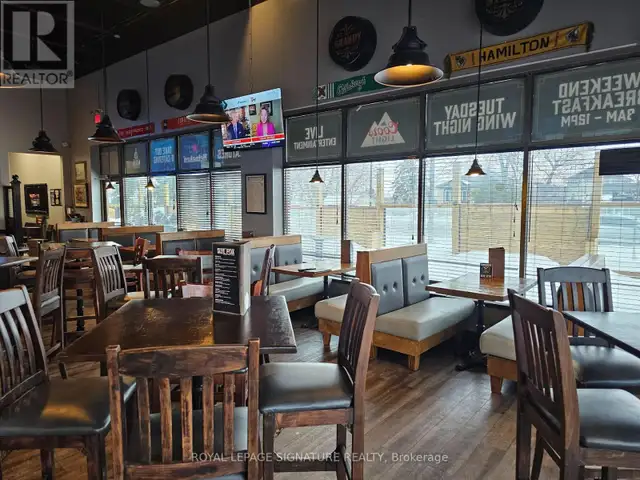 Prime Location Restaurant with Huge Signage & Patio in Commercial & Office Space for Sale in Hamilton - Image 2