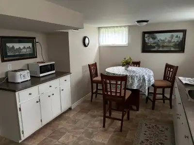 Fully Furnished 1-Bedroom Basement Apartment – Westmount, Cape Breton – $1,650 All Inclusive Availab...