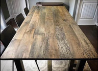 Solid Maple Harvest Table