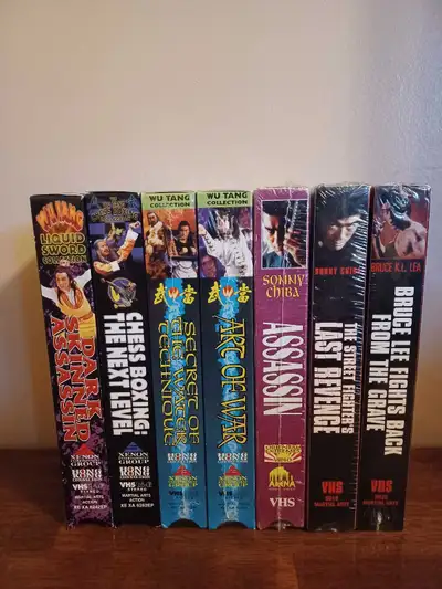 $10 each. Dark skinned assassin and chess boxing are used. The others are new and sealed.