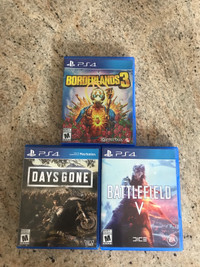 3 Game Pack. PS4. $50 ONO