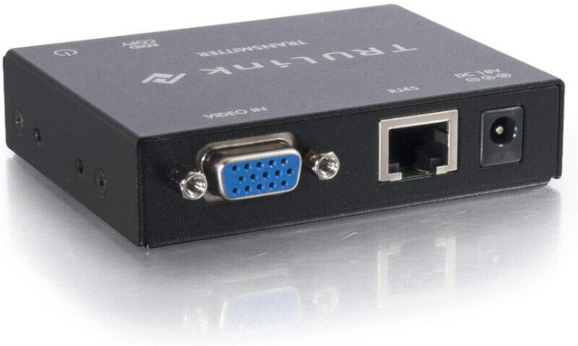 Trulink Vga Over Utp Box Transmitter Hd15 Rj45 Up to 300ft in Video & TV Accessories in City of Halifax - Image 4