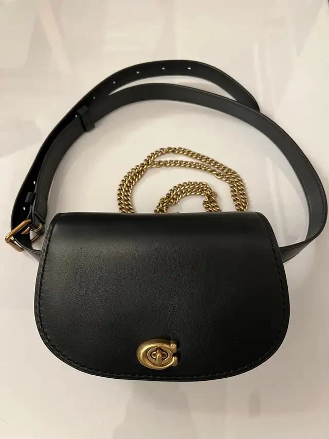 Coach saddle bag - belt or crossbody in Women's - Bags & Wallets in City of Toronto - Image 2