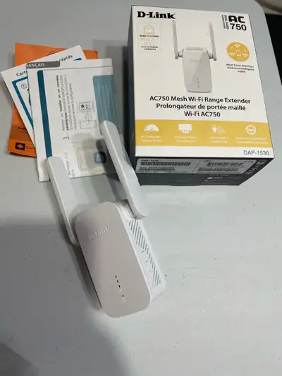 D-Link AC750 Mesh Wi-Fi Range Extender, View more