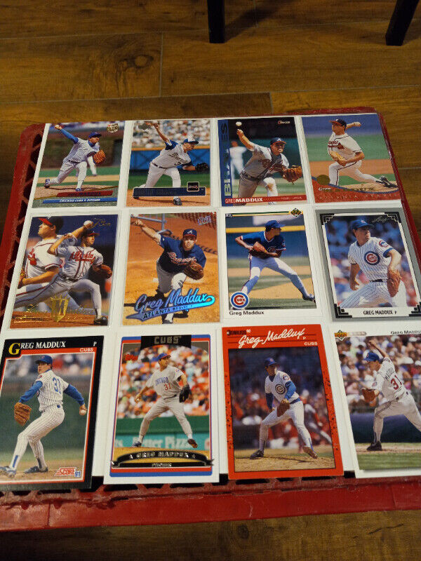 Vintage Baseball Cards Greg Maddux HOF Lot of 24 NM in Arts & Collectibles in Trenton - Image 4