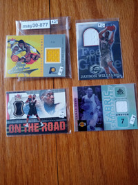 Basketball insert Numbered Jersey star lot Lamar Odom Ron Artest