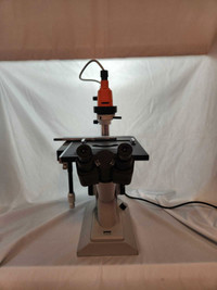 Carl Zeiss Invertoscope ID 02 Inverted Phase Contrast Microscope