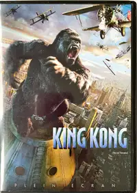 2 DVD: KING KONG, Film VF, (3h. 8min.)