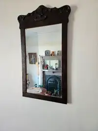 Antique mirror 15.5 x 29 inches